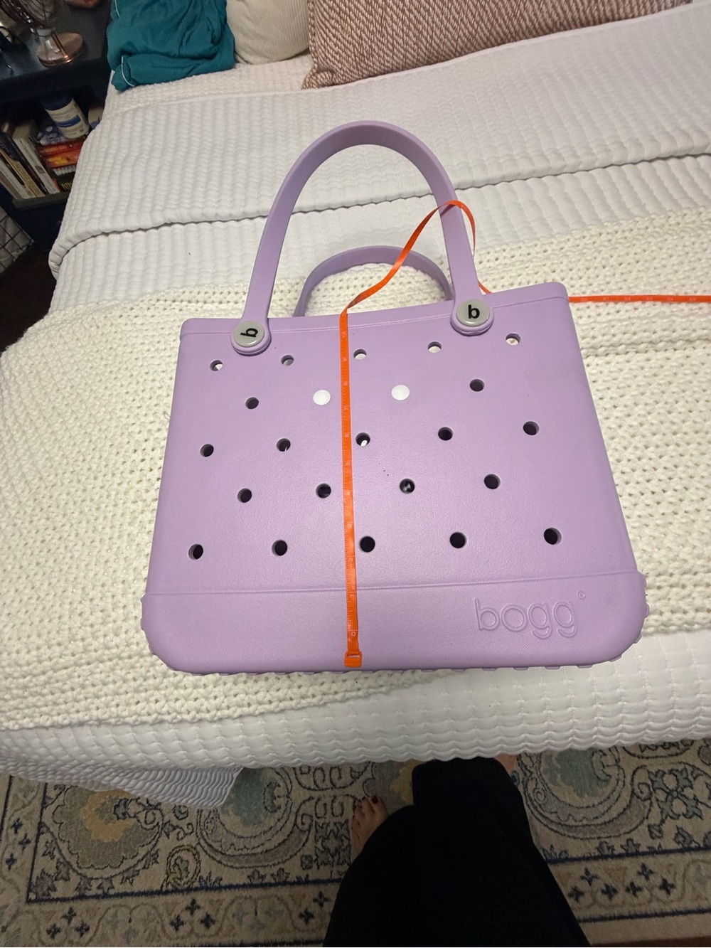 BOGG Purple Casual Tote Bag with Handles - Picture 10 of 12